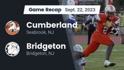 Recap: Cumberland  vs. Bridgeton  2023
