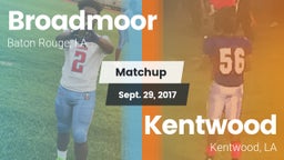 Matchup: Broadmoor vs. Kentwood  2017