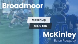 Matchup: Broadmoor vs. McKinley  2017