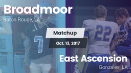 Matchup: Broadmoor vs. East Ascension  2017