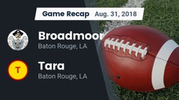 Recap: Broadmoor  vs. Tara  2018