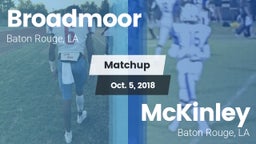Matchup: Broadmoor vs. McKinley  2018