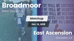 Matchup: Broadmoor vs. East Ascension  2018