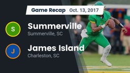 Recap: Summerville  vs. James Island  2017