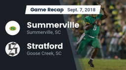 Recap: Summerville  vs. Stratford  2018