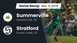 Recap: Summerville  vs. Stratford  2018