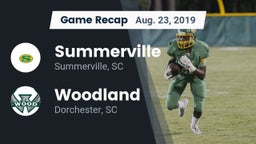 Recap: Summerville  vs. Woodland  2019