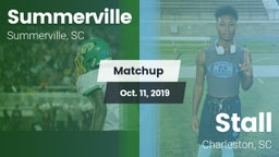 Matchup: Summerville vs. Stall  2019