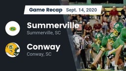 Recap: Summerville  vs. Conway  2020