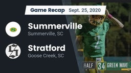 Recap: Summerville  vs. Stratford  2020