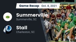 Recap: Summerville  vs. Stall  2021