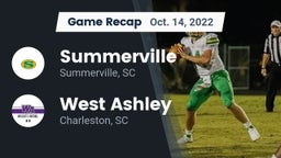 Recap: Summerville  vs. West Ashley  2022