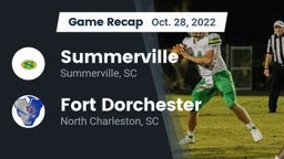 Recap: Summerville  vs. Fort Dorchester  2022