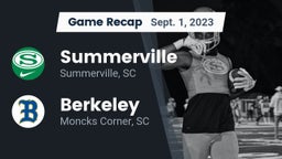 Recap: Summerville  vs. Berkeley  2023