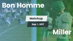 Matchup: Bon Homme vs. Miller  2017