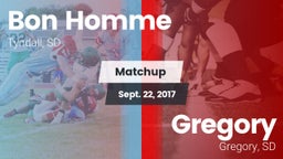 Matchup: Bon Homme vs. Gregory  2017