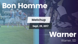 Matchup: Bon Homme vs. Warner  2017