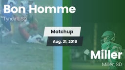 Matchup: Bon Homme vs. Miller  2018