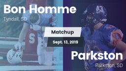Matchup: Bon Homme vs. Parkston  2019
