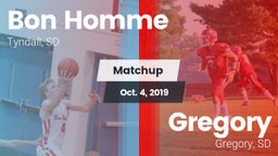 Matchup: Bon Homme vs. Gregory  2019