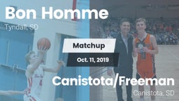 Matchup: Bon Homme vs. Canistota/Freeman  2019