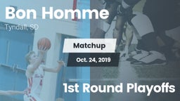 Matchup: Bon Homme vs. 1st Round Playoffs 2019