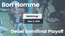 Matchup: Bon Homme vs. Deuel Semifinal Playoff 2019