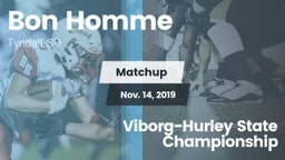 Matchup: Bon Homme vs. Viborg-Hurley State Championship 2019