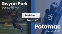 Matchup: Gwynn Park vs. Potomac  2017