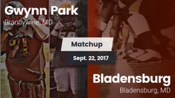 Matchup: Gwynn Park vs. Bladensburg  2017