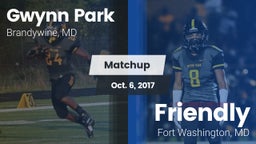 Matchup: Gwynn Park vs. Friendly 2017