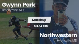 Matchup: Gwynn Park vs. Northwestern  2017