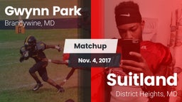 Matchup: Gwynn Park vs. Suitland  2017