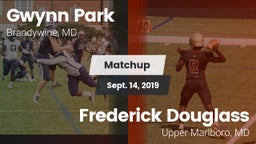 Matchup: Gwynn Park vs. Frederick Douglass  2019