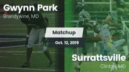 Matchup: Gwynn Park vs. Surrattsville  2019