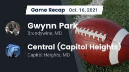 Recap: Gwynn Park  vs. Central (Capitol Heights)  2021