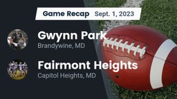 Recap: Gwynn Park  vs. Fairmont Heights  2023