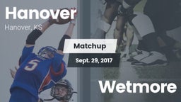 Matchup: Hanover  vs. Wetmore 2017