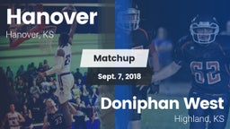 Matchup: Hanover  vs. Doniphan West  2018