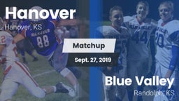 Matchup: Hanover  vs. Blue Valley  2019