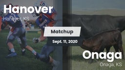 Matchup: Hanover  vs. Onaga  2020