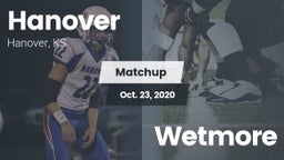 Matchup: Hanover  vs. Wetmore 2020