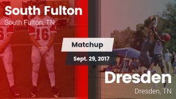 Matchup: South Fulton vs. Dresden  2017