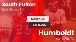 Matchup: South Fulton vs. Humboldt  2017