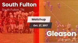Matchup: South Fulton vs. Gleason  2017