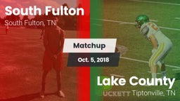 Matchup: South Fulton vs. Lake County  2018