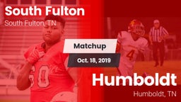 Matchup: South Fulton vs. Humboldt  2019