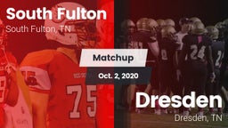 Matchup: South Fulton vs. Dresden  2020