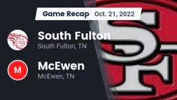 Recap: South Fulton  vs. McEwen  2022