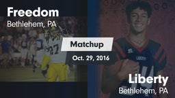 Matchup: Freedom vs. Liberty  2016